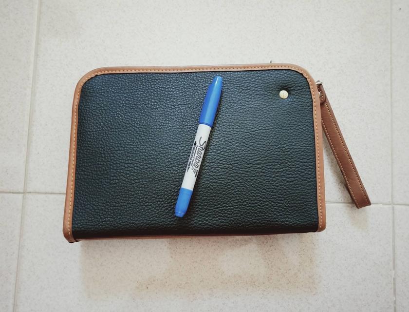 SCENE / Japan Luggage Association กป.ครัชใส่ของจุกจิกส่วนตัว หนังโทนสีสวย สภาพดีมาก ยังดูใหม่ สะอาด ไม่มีตำหนิ รูปที่ 9