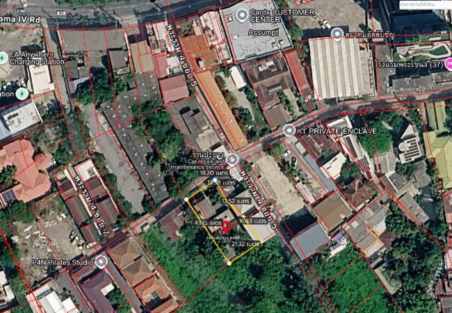 ขายที่ดิน ซอยสุขุมวิท 46 คลองเตย กรุงเทพมหานคร เนื้อที่ 208 ตร.ว. พร้อมสิ่งปลูกสร้าง 1