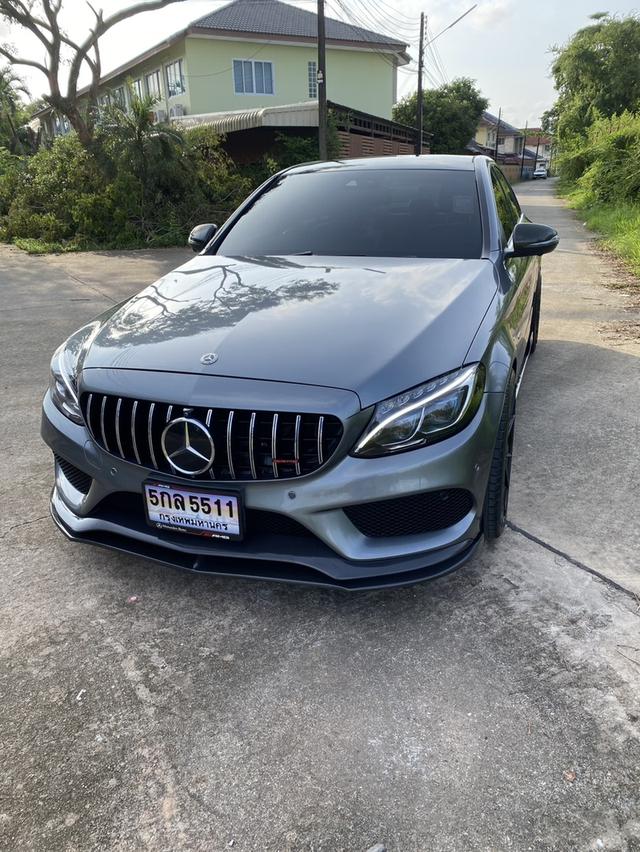 เบนซ์ c350e amg ปี2017 รถสวย ไมล์น้อย ของแต่งล้นๆ ล้อ forged 19 แท้