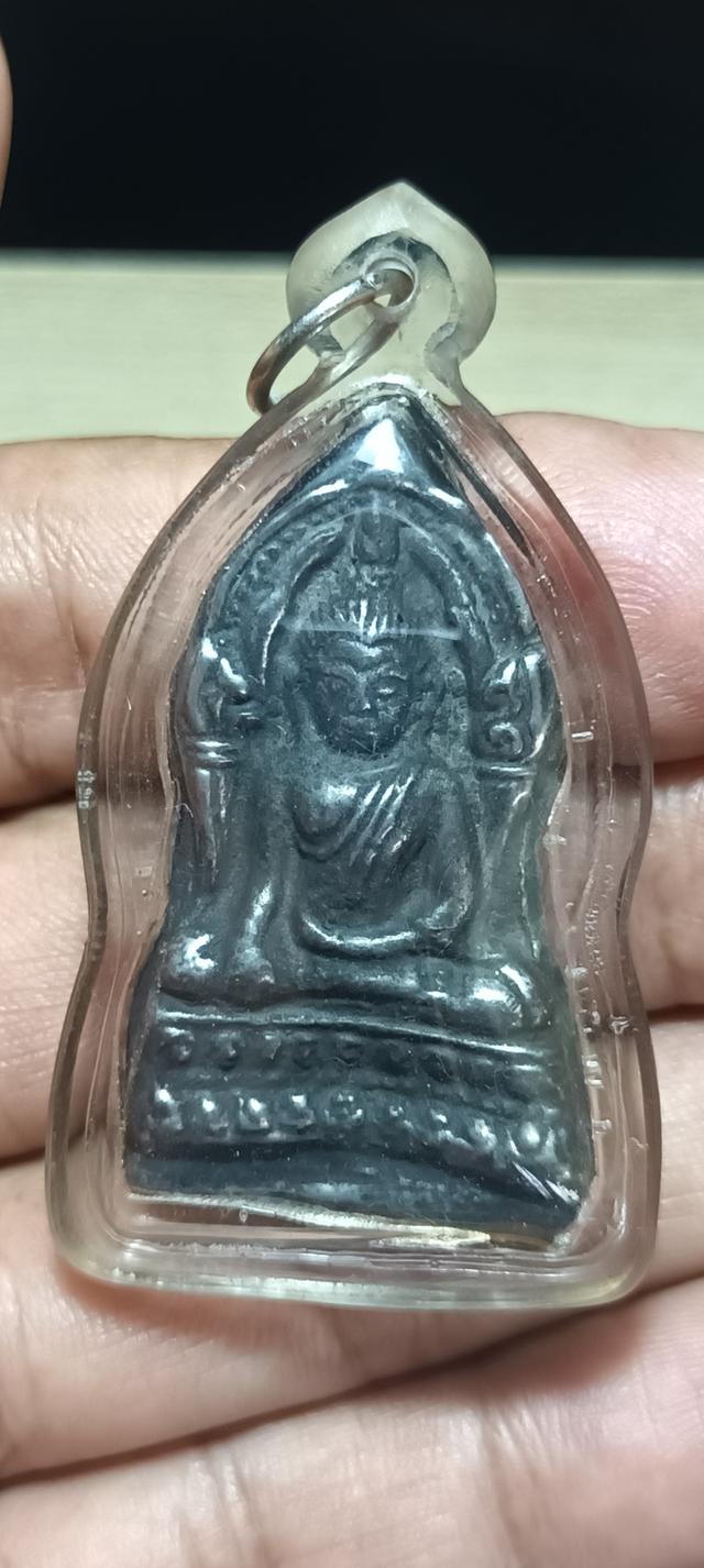 พระพทุธชินราชใบเสมาเนื้อชินเงิน