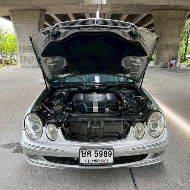 2003 Mercedes-Benz E240 W211 V6 AT ขายสด ฟรี VAT 7% เล่มทะเบียน ชุดโอนครบ รูปที่ 9