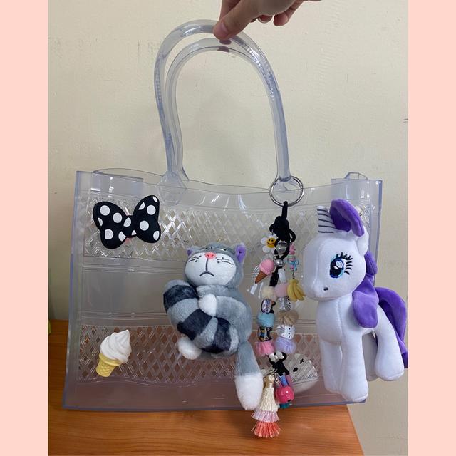 กระเป๋าพลาสติก มือ 1 ไม่เคยใช้งาย 2