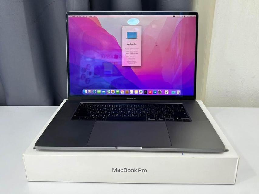 MacBook Pro 16" ปี2019 Core i9 สีดำ 16/1TB  6