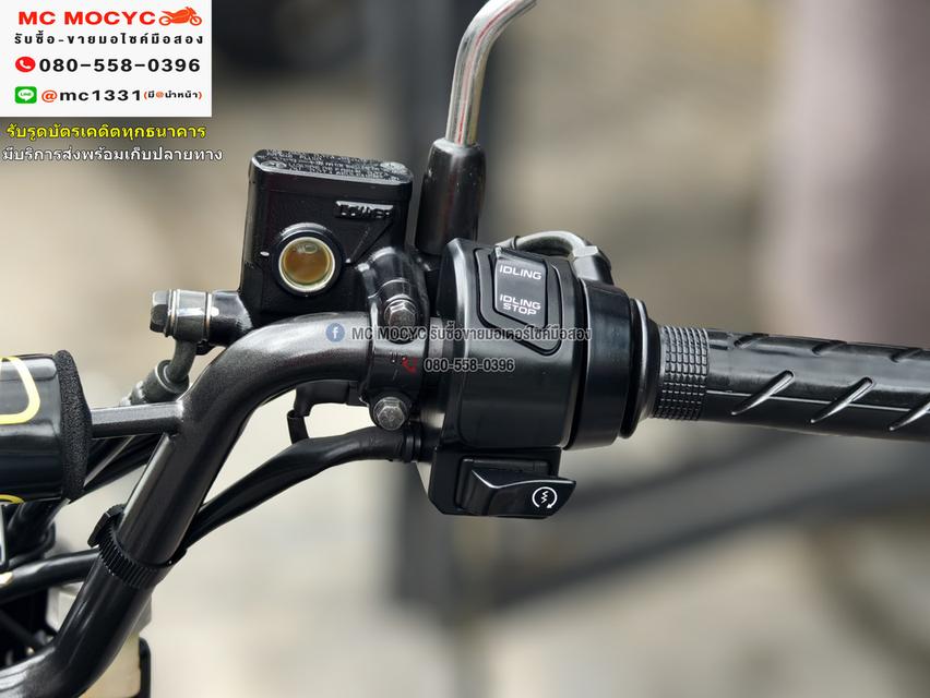 zoomer x 2019 วิ่ง10000โล รถบ้านแท้ เครื่องท่อเดิมชุดสีสวย เล่มชุดโอนครบ  No1051 7