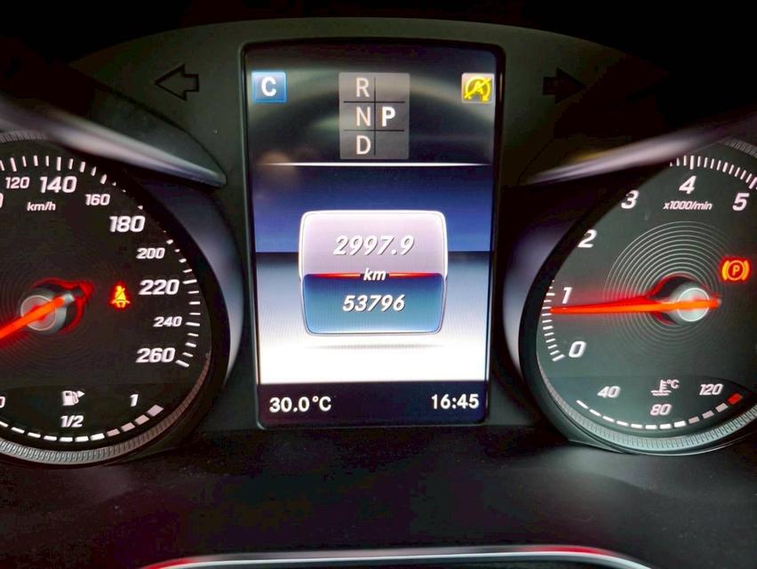 รหัสรถ KPV1510 2018 BENZ C250 2.0 COUPE AMG DYNAMIC 9 เกียร์ 6