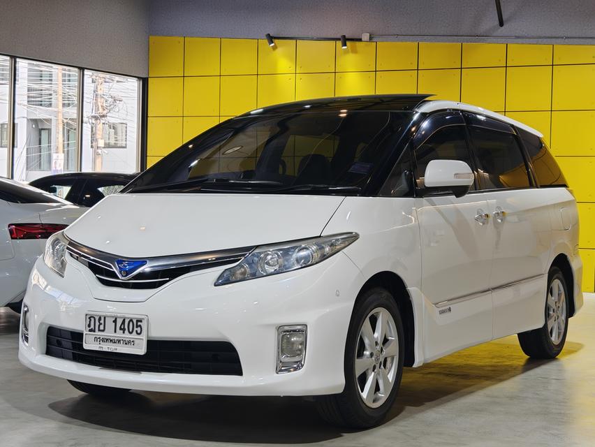 Toyota Estima 2.4 Hybrid (MNC) 2010 รถสวยสภาพเยี่ยม รถมือเดียวป้ายแดง