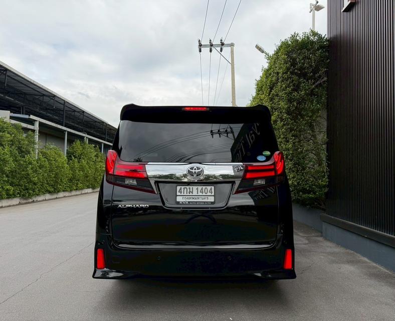 TOYOTA  ALPHARD 2.5 SC PACKAGE ปี16 สีดำ รถสวยมือเดียวสภาพป้ายแดง ดูแลดีเข้าศูนย์ตลอด  6