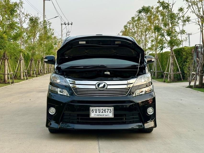 รหัสรถ CH2673 Toyota Vellfire 2.4 V ปี 2014 สีดำ 17