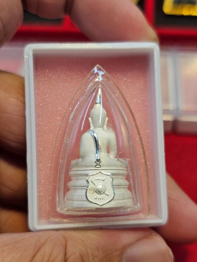 หลวงพ่อโสธรเนื้อเงินพ่นทรายรุ่น100ปีกรมตำรวจ