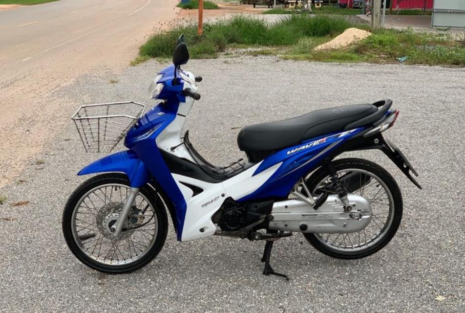 Honda Wave 110i สีน้ำเงิน - ขาว