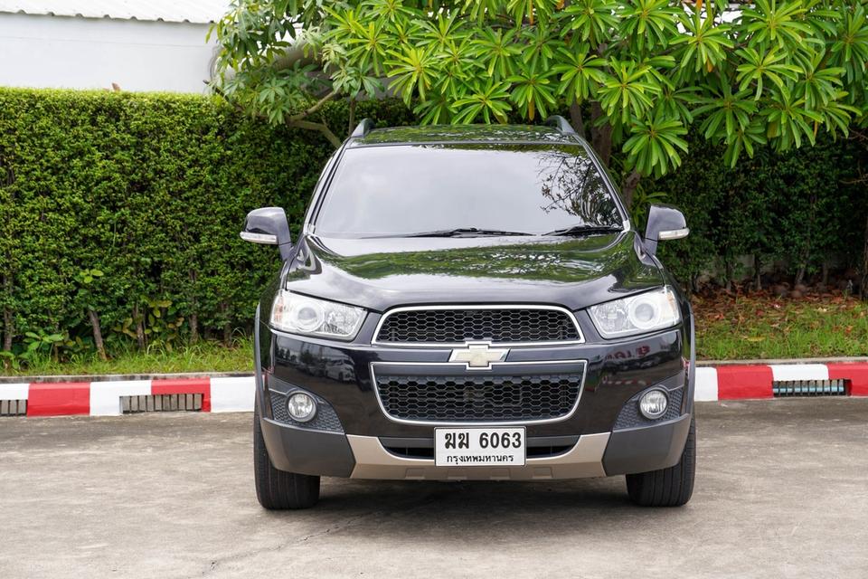 #CHEVROLET CAPTIVA 2.4 LS AT ปี 2012 สีดำฆฆ 6063 (กรุงเทพมหานคร)ไมล์ : 157,xxx🔥ราคา 169,000 บาท💵 เงินสดรถบ้านมือเดียว