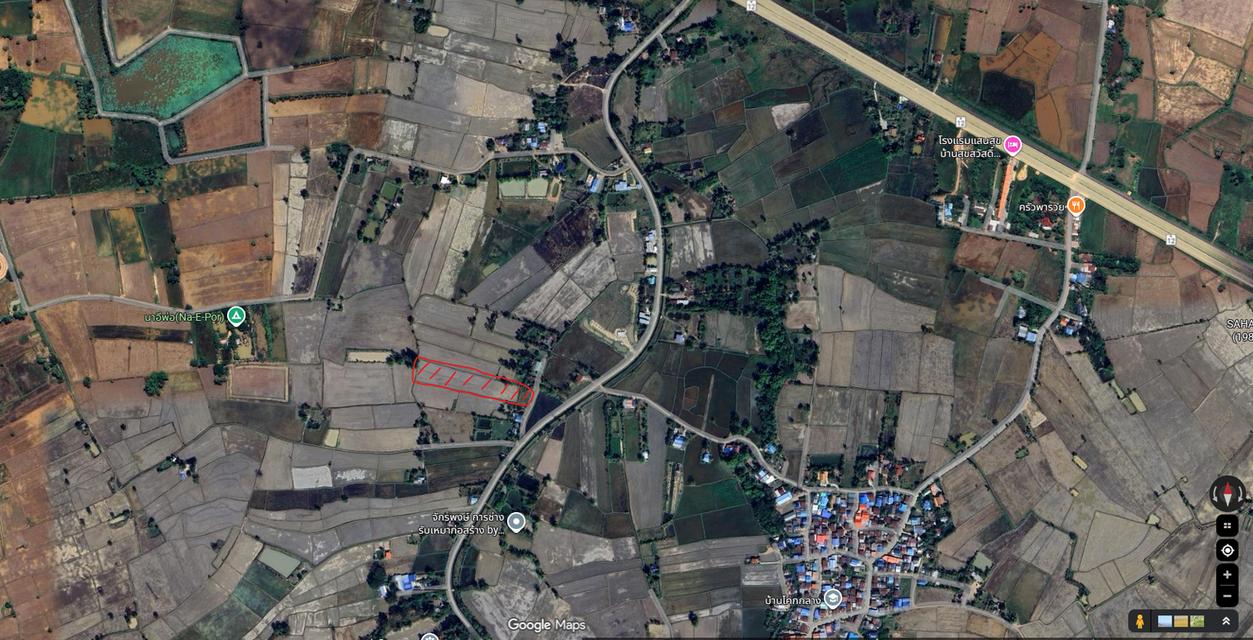 ขายที่ดินทำนา-ทำสวนการเกษตร 4 ไร่ 80 ตารางวา พื้นที่บ้านโคกกลาง ต.หลุบ อ.เมืองฯ จ.กาฬสินธุ์ 1