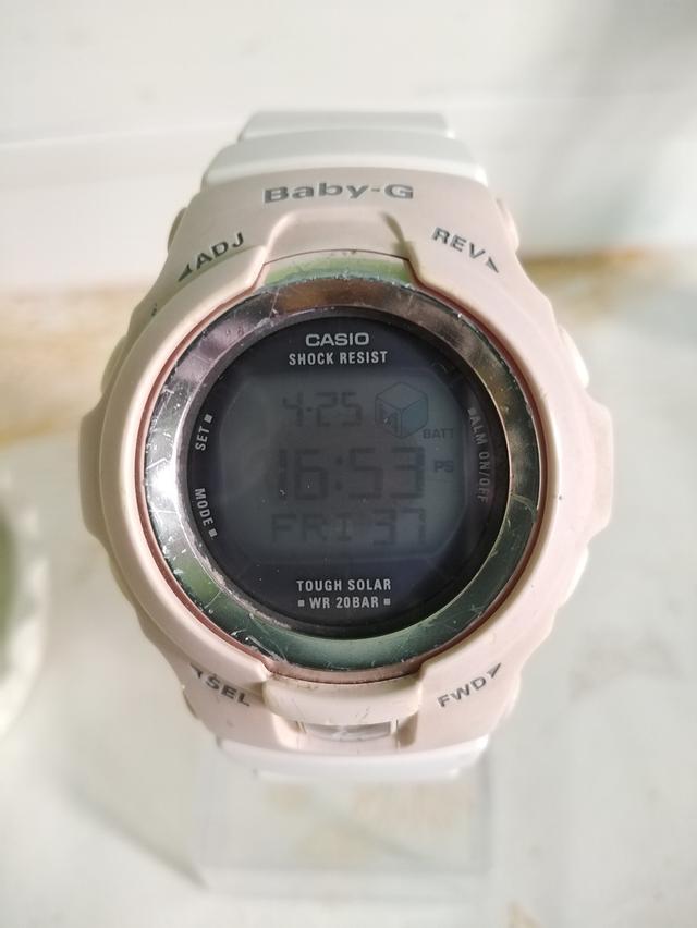 Baby-G BGR-290 Baby-G สี Platinum นาฬิกา Baby-G TOUGH SOLAR