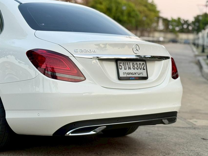 รหัสรถ AVA8302 ✅ Benz C220d ดีเซลล้วน W205 ปี 2021 รูปที่ 9