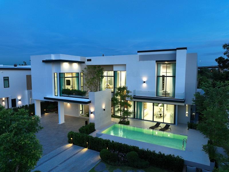 ขายบ้านเดี่ยวบ้านสวยหลังใหญ่ เปิดตัวโครงการใหม่ The Master ราชพฤกษ์ - ปิ่นเกล้า ซอยสวนผัก29 ตลิ่งชัน กทม. 2