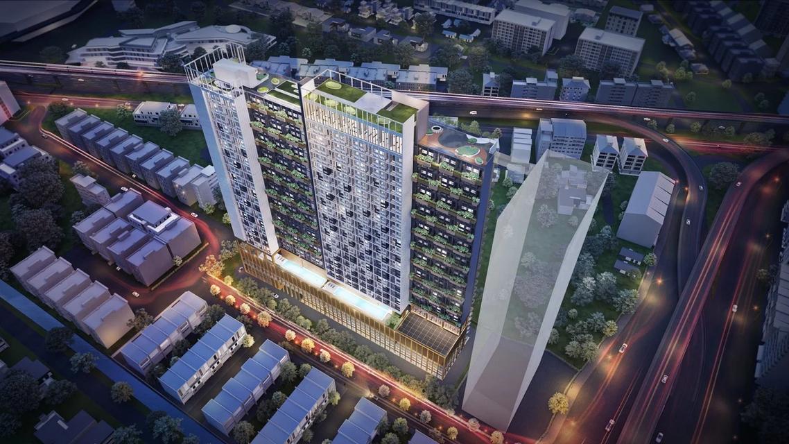 ขายดาวน์ คอนโด ห้อง 2 ชั้น เพดานสูง 4.2 เมตร 2 ห้องนอน 2 ห้องน้ำ 49.50 ตรม. 2