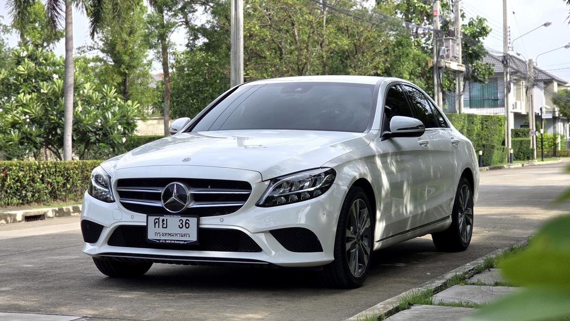 รหัสรถ WB36  Benz C220d Avantgarde ปี 2020 2