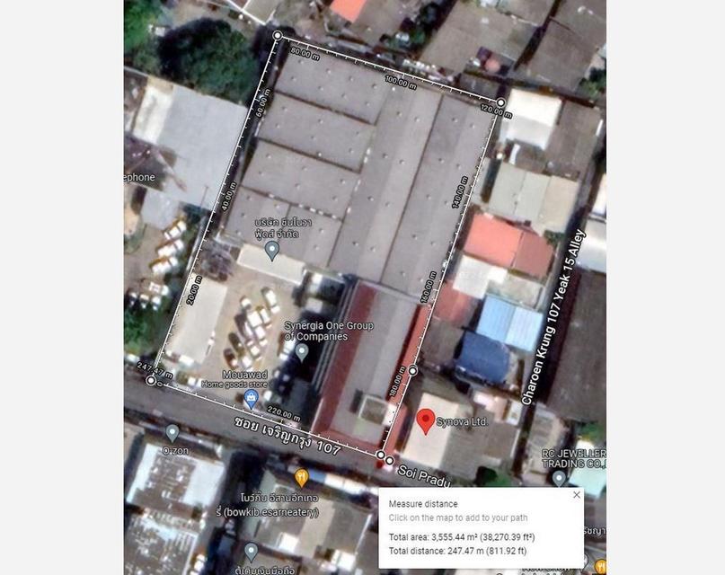 อาคารสำนักงาน 4 ชั้นให้เช่า - เจริญกรุง บางคอแหลม