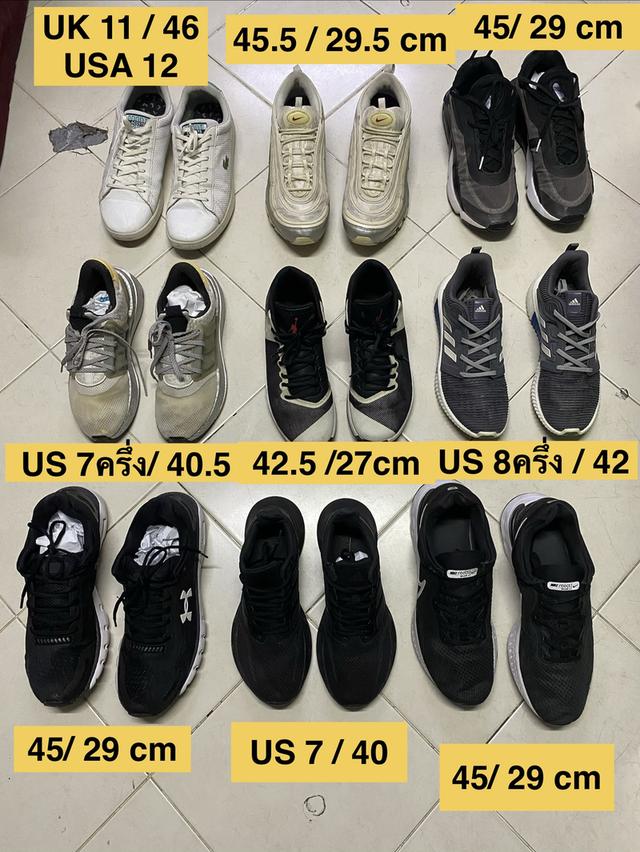 อยากขายครับ อยากโล็ะตู้  ไซร์ตามรูปครับ รองเท้ามือสอง สภาพดี  ราคา 599- 850฿ ต่อรองกันได้ *รับประกันแท้ 💯% ของดี *สวยคุ้มค่า แน่นอน *ชอบคู่ไหนเ
