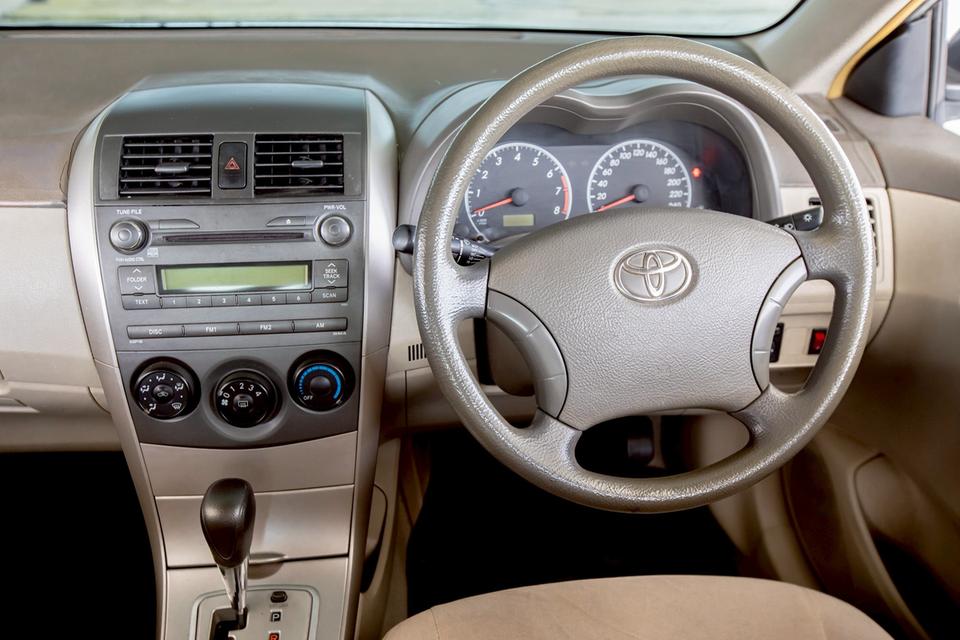 Toyota Altis 1.6E ปี 2009 เกียร์ออโต้ สีเทา สวยสภาพดี 14