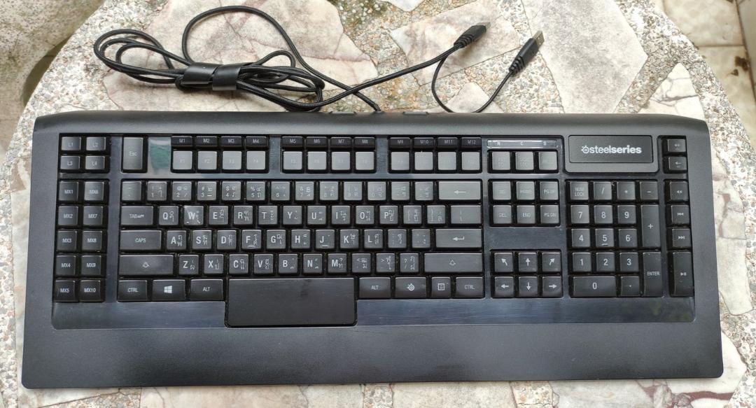 คีย์บอร์ดเกมมิ่ง RBG SteelSeries APEX 350 GAMING KEYBOARD 4