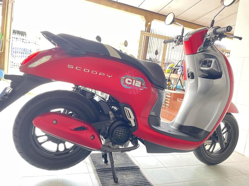 Scoopy Club12 ไมล์แท้ สภาพซื้อจอด รถใช้งานน้อย เจ้าของดูแลดี ไม่เคยล้ม เอกสารครบ มีสมุดคู่มือ วิ่ง8000 ปี66 6