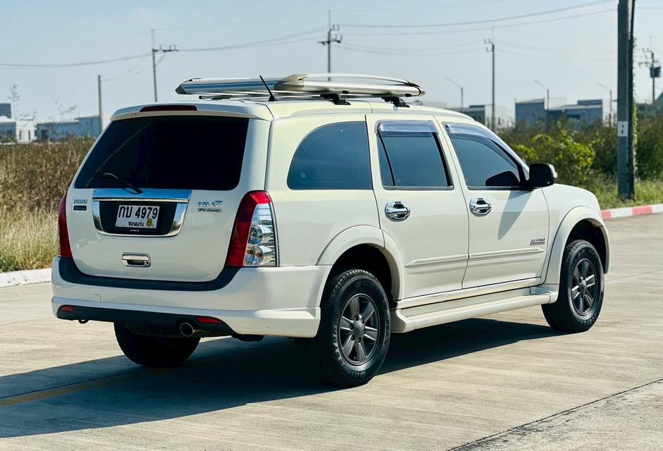 รถบ้านเข้าใหม่ มือเดียวออกห้างป้ายแดง ไมล์แท้ เข้าศูนย์ตลอด สวย เดิมๆ ราคาดี #ISUZU MU7 3.0i-TEQ 2WD VGS TURBO PLATINUM ปี2009 สีขาวมุข เกียร์ออโต้ เ 10