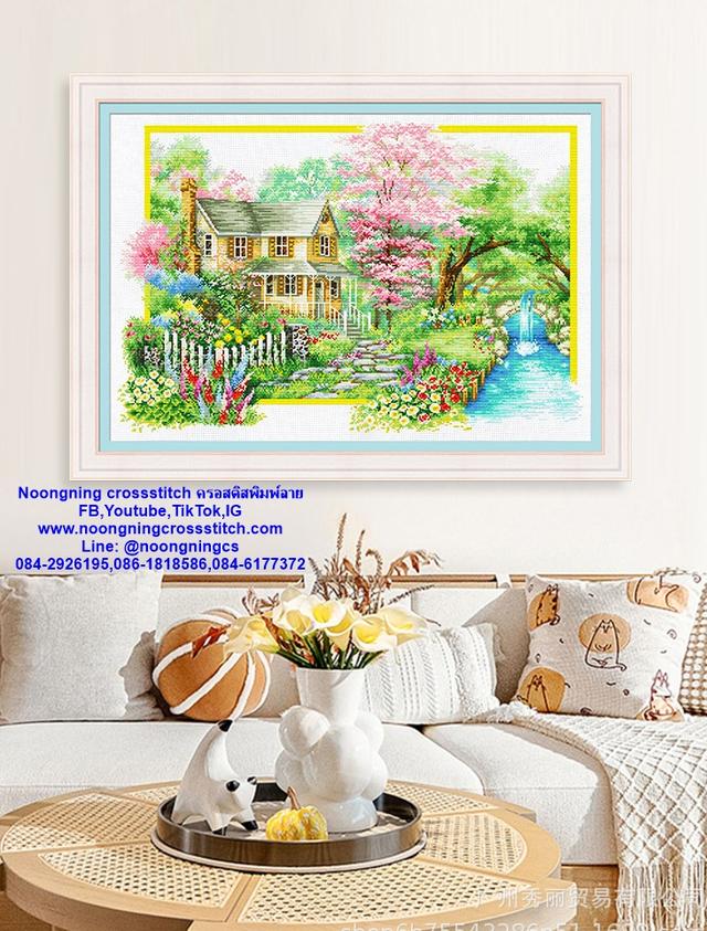 ร้าน Noongning Cross stitch ครอสติสพิมพ์ลาย จำหน่ายอุปกรณ์ครอสติส ภาพติดเพชร688 1