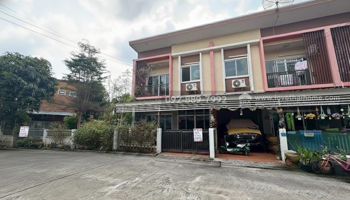 ขายทาวน์เฮ้าส์ 2 ชั้น หมู่บ้านวันดี คลองครุ-ศรีเมือง สมุทรสาคร พื้นที่ 47.9 ตรว. ขาย 3.9 ล้านบาท หลังมุม พร้อมอยู่ ใกล้บิ๊กซีมหาชัย1 2