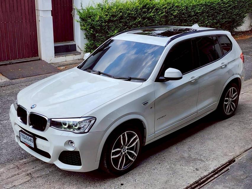 BMW X3 2.0d xDrive M-SPORT ปี 2017 (LCI) ไมล์ 13x,xxx KM.