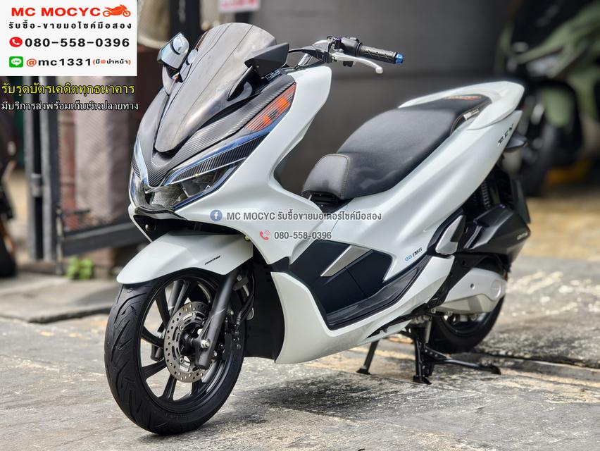 Pcx 150i 2018 รถบ้านแท้เครื่องเดิมชุดสีสวย กุญแจรีโมทบุคเซอวิสครบ No1172