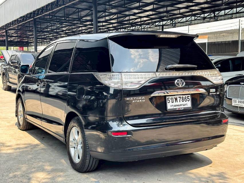 ขายรถ Toyota Estima 2.4Hybrid E-Four 4WD Wagon ปี 2009 สีดำ เกียร์ออโต้ รูปที่ 6