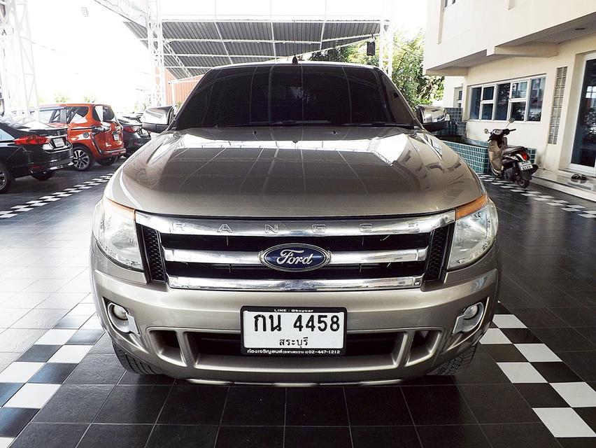 รหัสรถ KCY4458 FORD RANGER DOUBLECAB HI-RIDER 2.2 XLT AUTO ปี 2014 สีน้ำตาล 4