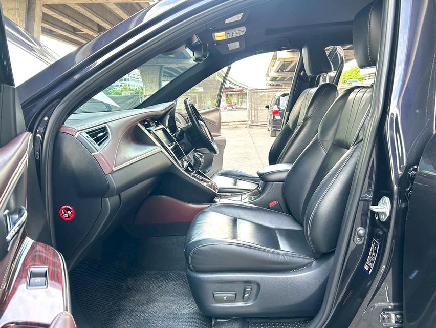 ขายรถ Toyota Harrier 2.5L Hybrid ปี 2015 สีม่วง เกียร์ออโต้ 11