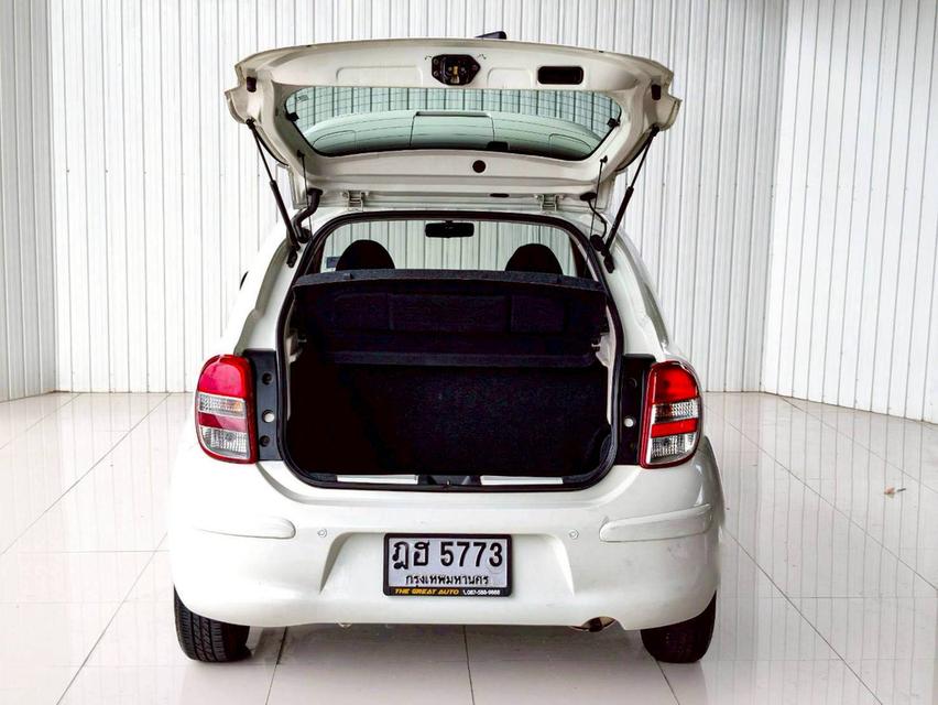 NISSAN MARCH, 1.2 E ปี 2010 โฉม ปี10-ปัจจุบัน 8