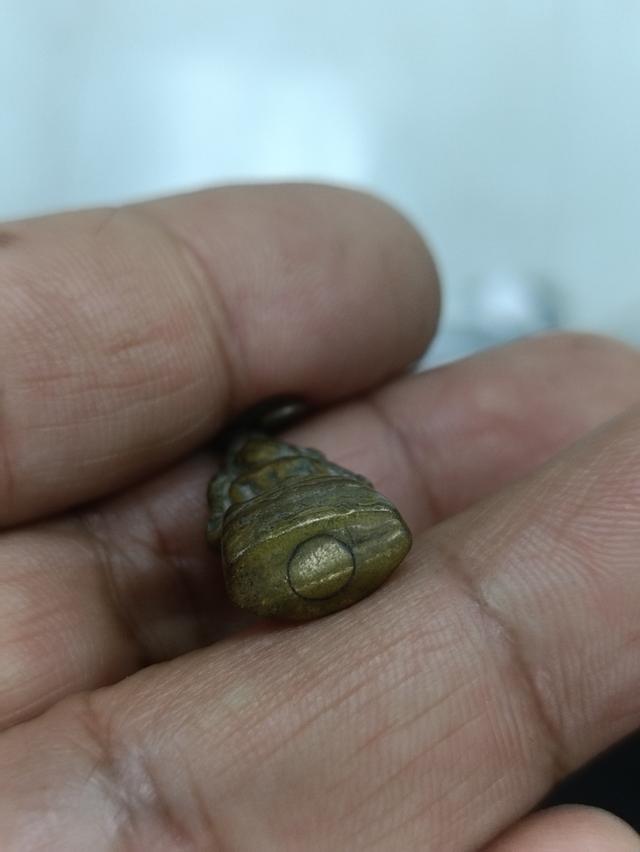 พระกริ่งชินราชพิมพ์เล็กมีหู ปี2500 เนื้อทองผสม 7