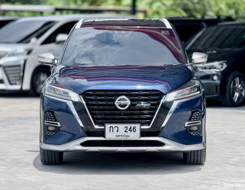 ปี 2023 NISSAN KICKS, 1.2 AUTECH โฉม ปี20-ปัจจุบัน สีน้ำเงิน รับประกันระบบไฟฟ้า e-POWER นาน 5 ปี