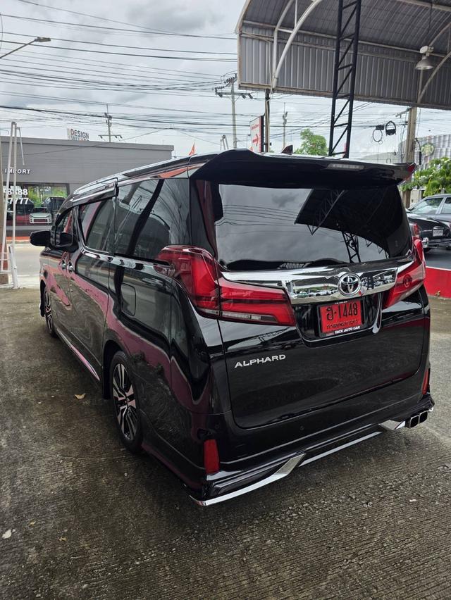 Toyota ALPHARD 2.5SC PACKAGE สีดำ ปี 2021 ไมล์ 79,000 กม.
