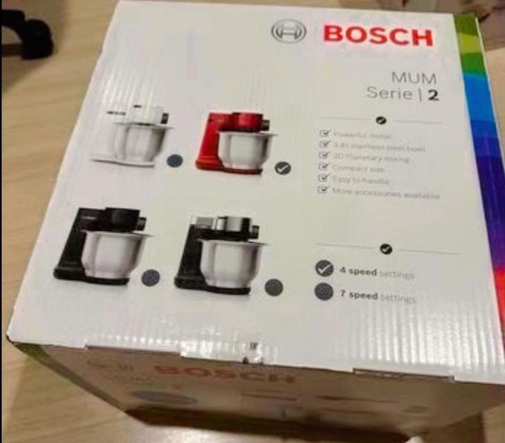 ขายเครื่องเตรียมอาหาร BOSCH MUMS2ER01 มือหนึ่ง 2