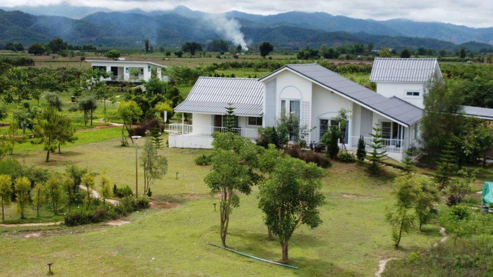 ขายที่ดินพร้อมบ้านพักตากอากาศ วิวเขาล้อมรอบ เงียบสงบ ตรงข้ามวัดท่าตอน จ.เชียงใหม่  9