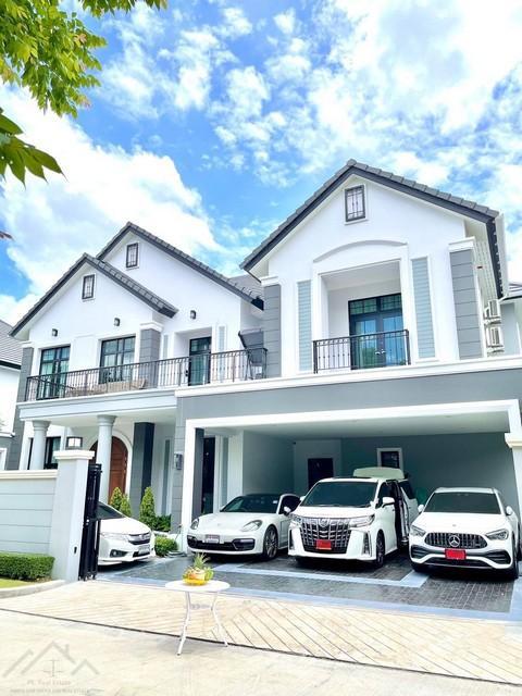 ขาย คฤหาสน์หรู 2 ชั้น โครงการ THE PALAZZO เดอะ พาลาซโซ่ ปิ่นเกล้า ทำเลดี ติดถนนบรมราชชนนี ใกล้ทางด่วน+ราชพฤกษ์ ตกแต่งพร้อมอยู่ 1