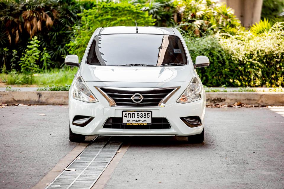 Nissan Almera 1.2 VL ปี 2014 สีเทา ปุ่มสตาท์ เกียร์ออโต้ รูปที่ 2