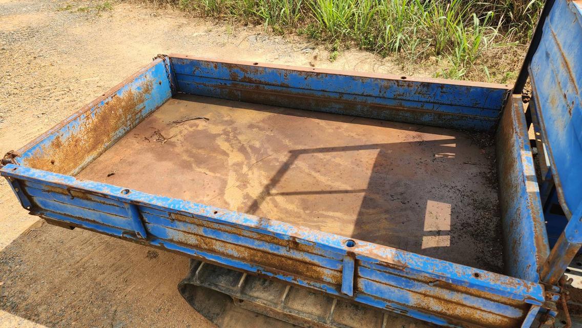 ขาย รถบรรทุกนั่งขับ แทรคยาง มือสองญี่ปุ่น เครื่องดีเซล 1 สูบ บรรทุกได้ 1 ตัน ใช้ในไร่ สวน การเกษตร 7