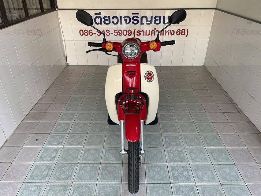 Super Cub เอกสารครบ ไม่เคยล้ม สภาพพร้อมใช้งาน เครื่องเดิม ศูนย์ดี ชุดสีสวย มีผ่อน มีเก็บปลายทาง วิ่ง2000 ปี63 3