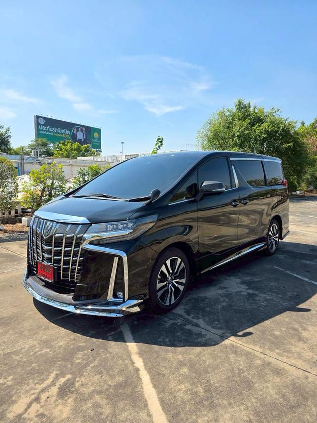 Toyota ALPHARD 2.5SC PACKAGE สีดำ ปี 2023 ไมล์ 30,000 กม.