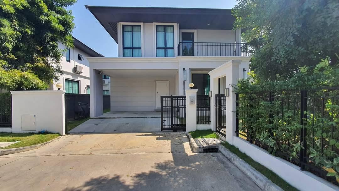 ขายบ้านเดี่ยวพัฒนาการ อ่อนนุช สุขุมวิท เศรษฐสิริ พัฒนาการ Setthasiri Pattanakarn 4 ห้องนอน 62 ตร.ว แปลงมุม ใกล้สวนหลวง ร.9 สนามบิน 0879074045 1
