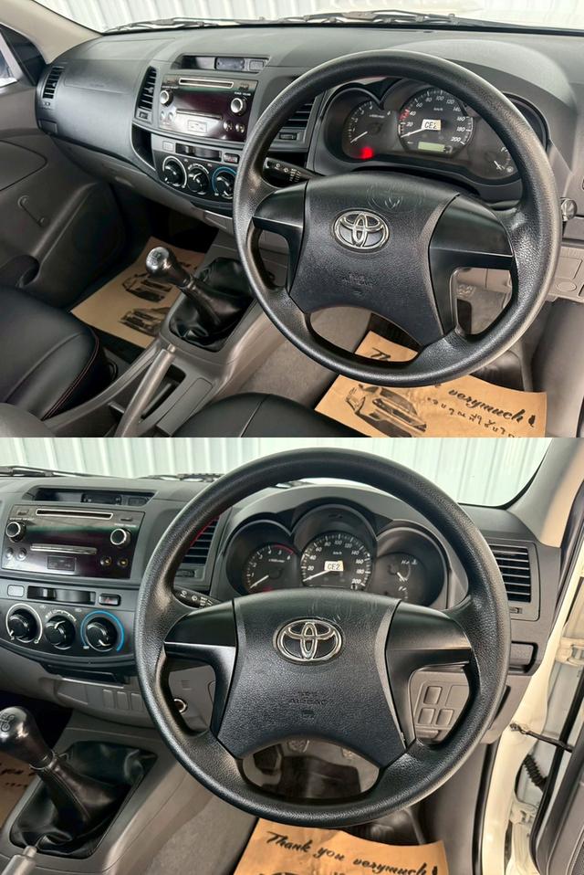 รถบ้าน กระบะแคปราคาถูก Toyota Vigo 2.5J เกียร์ธรรมดา รูปที่ 10
