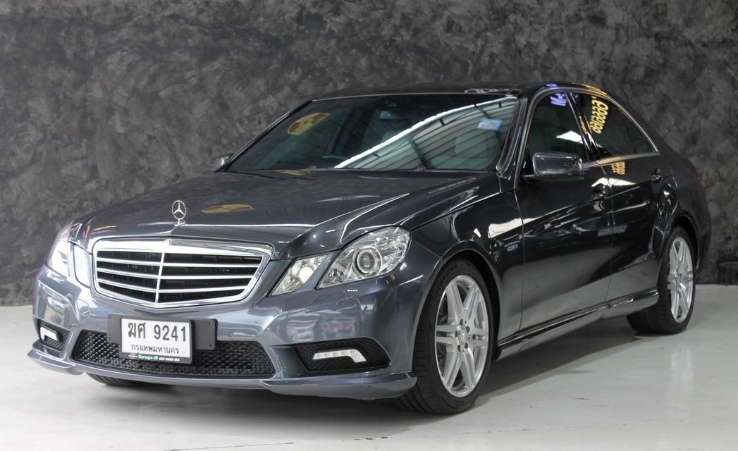 รหัสรถ JRS9241 Mercedes Benz E250 AMG ดีเซล 2011 สี เทา