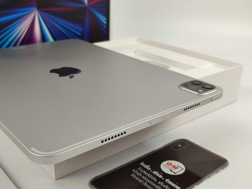 รูป ขาย/แลก iPad Pro 2021 (Gen3) 11นิ้ว 2TB (Wifi) สี Silver ศูนย์ไทย ใหม่มือ1 แกะเช็ค ยังไม่แอค เพียง 37,900 บาท  4