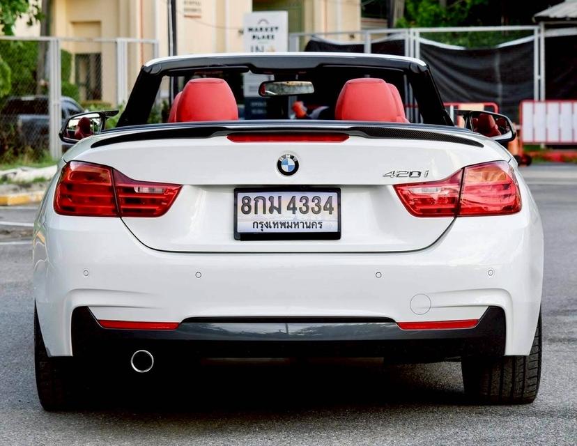รหัสรถ PR4334 BMW F33 420i Convertible M-Sport Package จดทะเบียนปี 2016 7